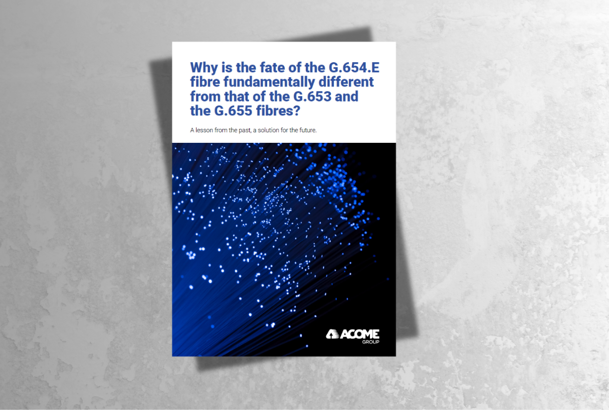 G654E fiber long haul networks data centres