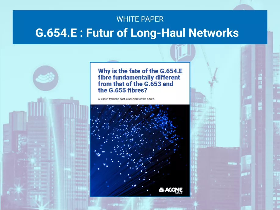 G.654.E : The future of Long-Haul Networks